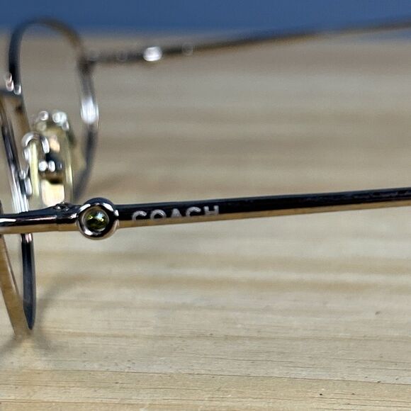 Vintage Coach Eyeglass Frames Only - Emma 51-18 135 Tan - Picture 5 of 8